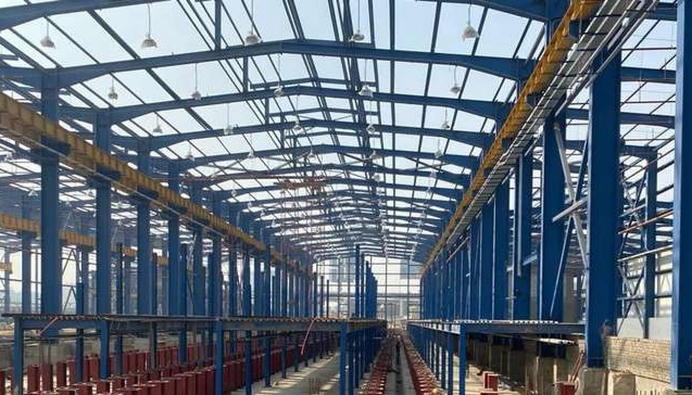 Airport steel hangar project